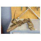 Vintage Monkey & Adjustable Wrenches w/Oil Can