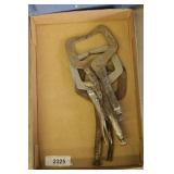 3 Vice Grip Welding Clamps