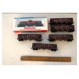 Group of HO Scale Railroad Cars