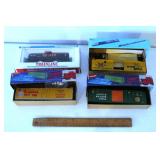 Group of HO Scale Railroad Cars