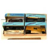 Group of HO Scale Railroad Cars
