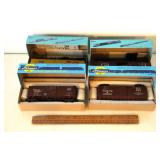 Group of HO Scale Railroad Cars