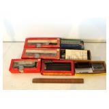 Group of HO Scale Railroad Cars