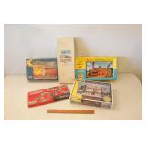 Group of 5 HO Scale Buildable Structures - various