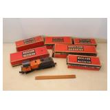 Boxlot - Lionel Traincars & Engine - 7pc - "O" Sca