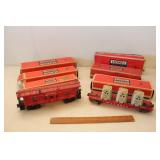 Boxlot - lionel Traincars 8PC "O" Scale
