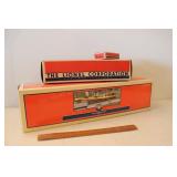 3PC Lionel barrel cars & accessories.