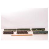 Assorted HO Scale Mail Train Engine & Cars 6pc