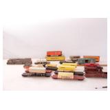 Assorted HO Scale Freight Engine & Cars 17pc
