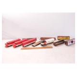 Assorted HO Engines & Parts Train Cars