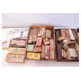 2 Boxes of HO Scale Misc Train Kit Parts