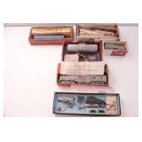 Group of HO Scale Train Cars / Parts
