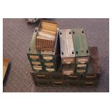 Group of HO Scale Kit Parts in Hardware Bins