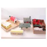 Group of 5+ Plasticville Buildings