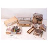 Group of 8+ HO Scale Buildings