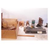 Group of HO Scale Buildings & Kit Parts
