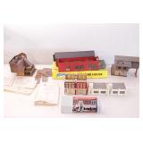 Group of HO Scale City Buildings