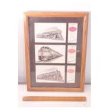 Framed New York Central Lithographs