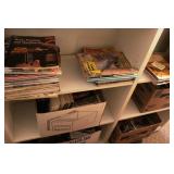 Contents of 2 Bookshelves - Train Literature