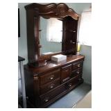 Pine 8 Drawer Dresser