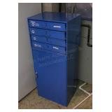 Blue Steel Hardware Cabinet