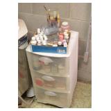 Storage Shelving w/Ceramic Glaze & Tools