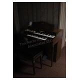 Hammond Organ w/ Bench & Music