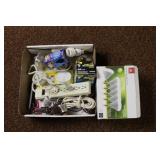 Lightbulbs, Power Strip, Cord Winders, Etc