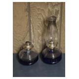 Pair of Oil Lamps