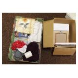 Towels, tablecloth, hats , ladies scarf, headbandm