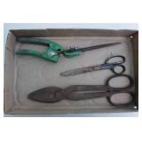 Tin snips, grass cutters & scissors