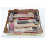 Hatchets & sledgehammer and cats-paw