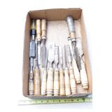 Wood Handled wood chisels