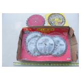 7 1/4" Circular Saw Blades - Mostly New