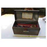 Steel Toolbox w/Tools
