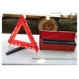 Roadside Emergency Triangles w/Case