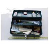 Tackle Box w/Gun Cleaning Supplies