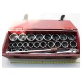 3/4" Drive Socket & Ratchet Set