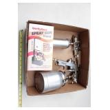 Trim Spray Gun, Gravity Spray Gun & Stand