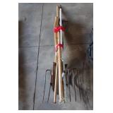 4pc Yard Tool - Fork & Axe