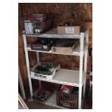 Shelf & Contents - Zip Ties, Hardware & Springs