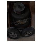 2pc Wheelbarrow Tires & 2pc Hard Tires