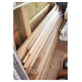 Stack of Various Lumber Lengths & Widths