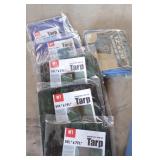6pc Poly Tarps