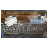 Shelf W/ Small Hardware Sorters