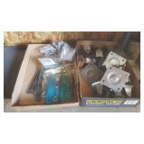 Shelf of Casters & Door Hardware