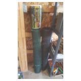 2 Rolls of EZ Fence - one 3" & one 4"