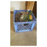 Crate of Vintage Bottles