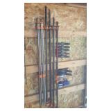 6 Bar Clamps & 10 Squeeze Clamps