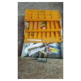 Rebel Tackle Box, Tackle & Knife w/Sheath
